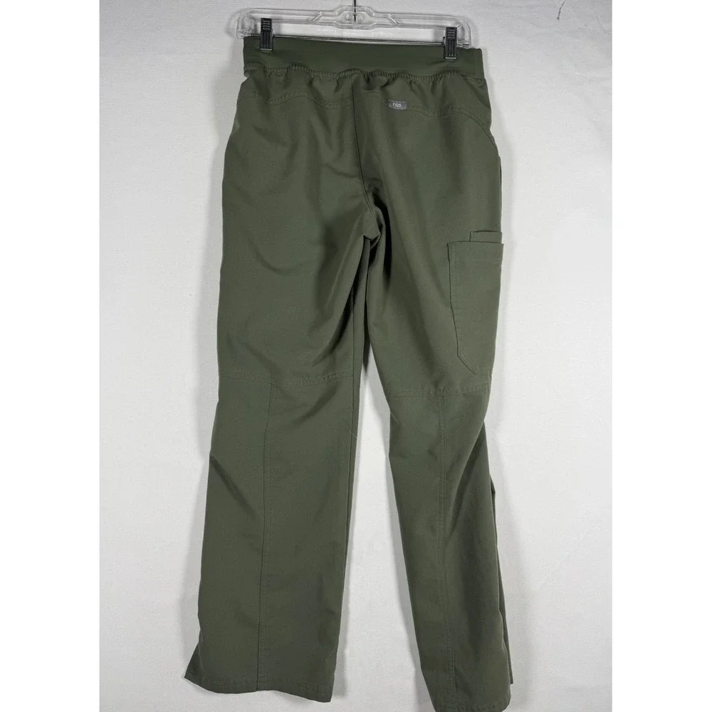 Figs Scrub Set Women Moss X/S (Small) Rafaela Oversized Top Kade Cargo Pants S/P